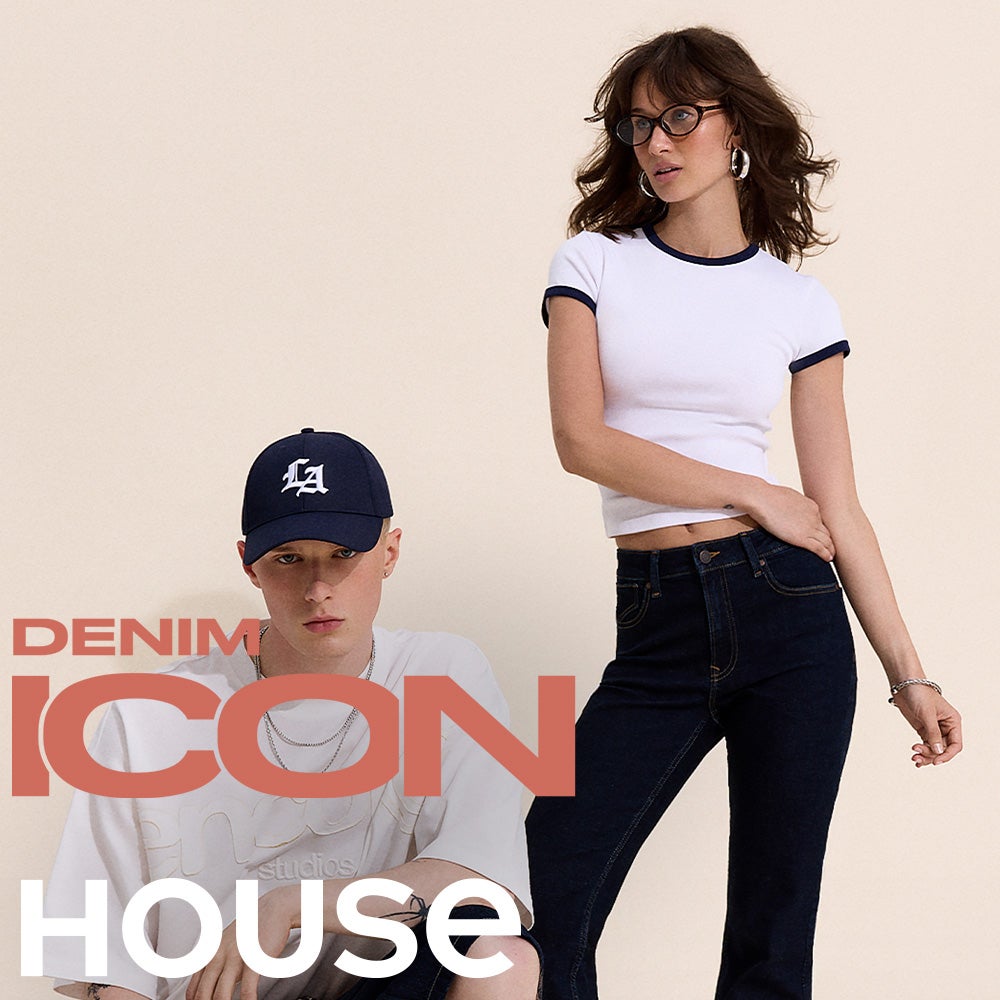 ICONIC denim w House!