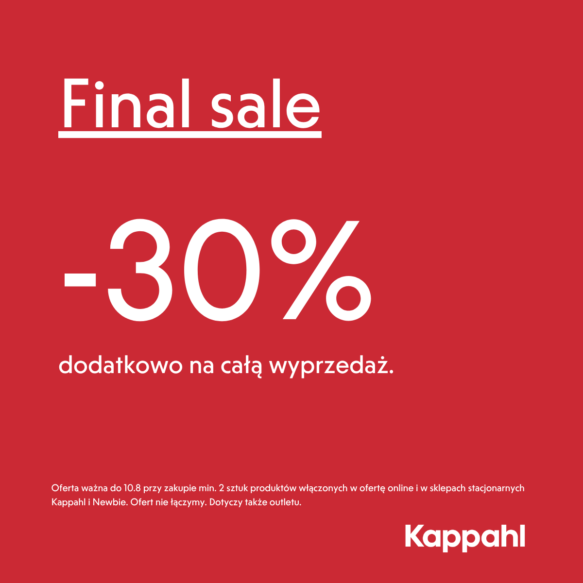 Final sale