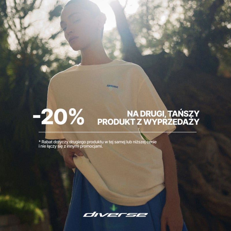 1+1 -20% w Diverse!