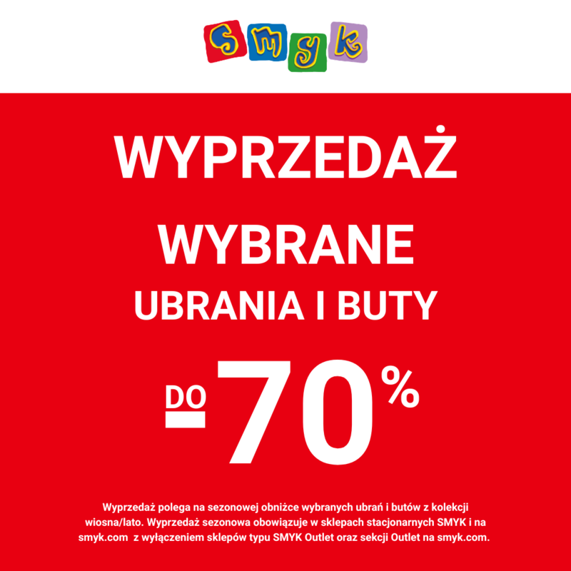 SMYK Wyprzedaże