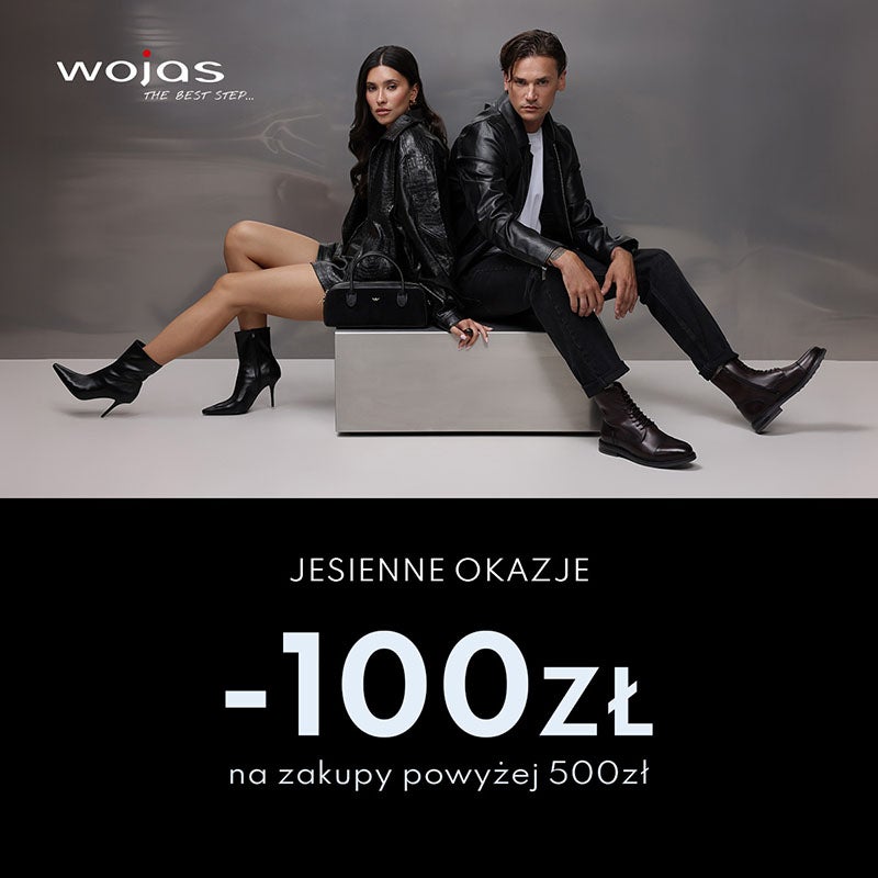 Jesienne okazje  -100zł  na zakupy powyżej 500zł