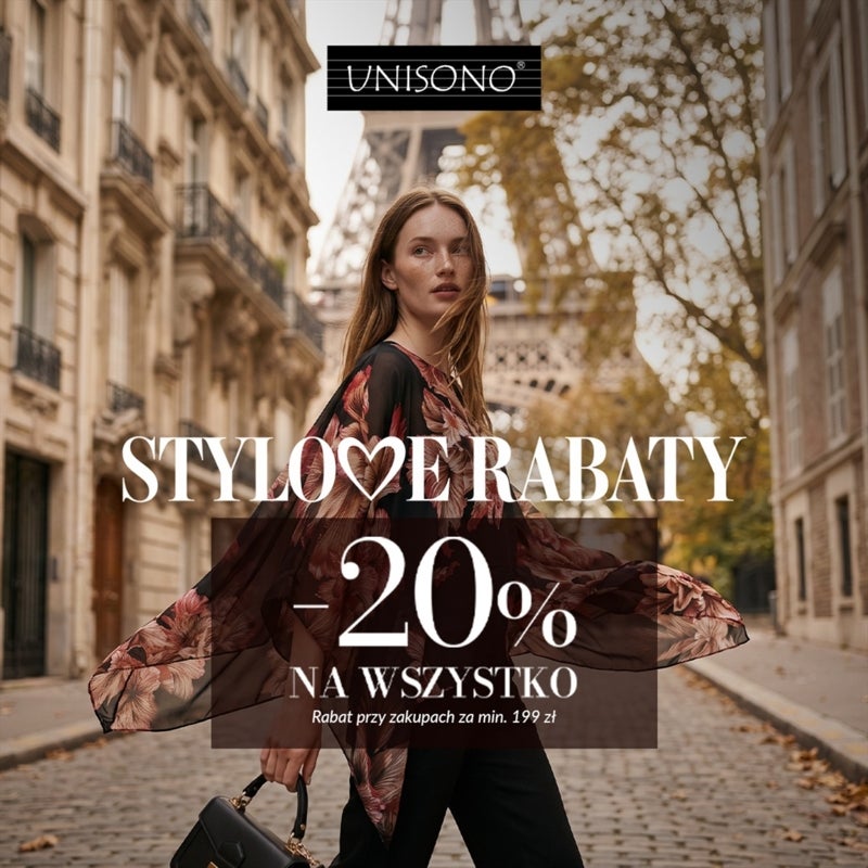 Stylowe rabaty w UNISONO!